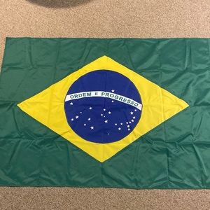 Brazil Flag 5x3 feet like new